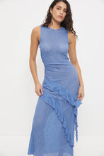 Load image into Gallery viewer, MON RENN KIRA LACE DRESS ULTRA MARINE
