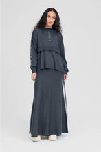 Load image into Gallery viewer, TAYLOR COMPLACENT SKIRT SMOKE/IVORY
