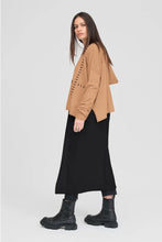 Load image into Gallery viewer, TAYLOR STITCHED LUCENT HOODIE TOFFEE/BLACK
