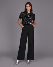 Load image into Gallery viewer, STORM BURNOUT TEE BLACK VELVET
