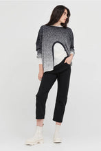 Load image into Gallery viewer, TAYLOR GRADIENT SUBMERGE SWEATER SMOKE/IVORY
