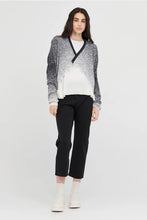 Load image into Gallery viewer, TAYLOR GRADIENT SUBMERGE SWEATER SMOKE/IVORY
