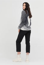 Load image into Gallery viewer, TAYLOR GRADIENT SUBMERGE SWEATER SMOKE/IVORY
