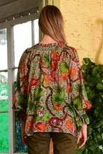 Load image into Gallery viewer, COOP BY TRELISE COOPER ON THE BUTTON TOP OLIVE/ORANGE
