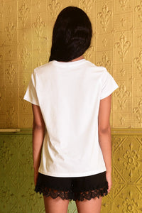 COOP BY TRELISE COOPER SNAKE IT OFF T-SHIRT WHITE