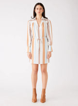 Load image into Gallery viewer, ESMAEE SKYLINE DRESS SKY STRIPE
