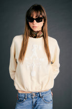 Load image into Gallery viewer, KAREN WALKER WEATHER SHOP SWEATSHIRT ECRU
