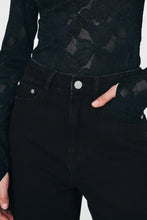 Load image into Gallery viewer, ROWIE MOLLY CLASSIC JEANS NOIR
