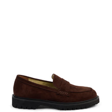 Load image into Gallery viewer, KATHRYN WILSON NOVA LOAFER CHOCOLATE SUEDE
