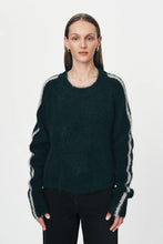 Load image into Gallery viewer, ROWIE LAMARA KNIT JUMPER DEEP EMERALD
