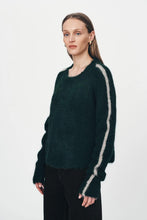 Load image into Gallery viewer, ROWIE LAMARA KNIT JUMPER DEEP EMERALD
