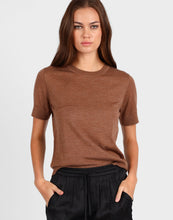 Load image into Gallery viewer, STORM MERINO CLASSIC TEE CINNAMON

