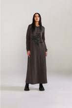 Load image into Gallery viewer, TAYLOR SKETCHBOOK DRESS IRON/BLACK
