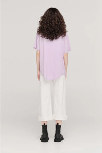 TAYLOR CAMBER TEE QUARTZ