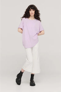 TAYLOR CAMBER TEE QUARTZ