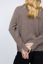 Load image into Gallery viewer, MARLOW CASHMERE FUNNEL NECK HAZELNUT
