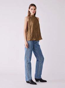 ESMAEE ELLERY TOP KHAKI