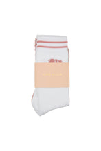 Load image into Gallery viewer, KAREN WALKER RUNAWAY GIRL SOCK 2 PACK PINK/WHITE

