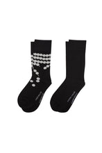 Load image into Gallery viewer, KAREN WALKER RUNAWAY PEARL SOCKS 2 PACK
