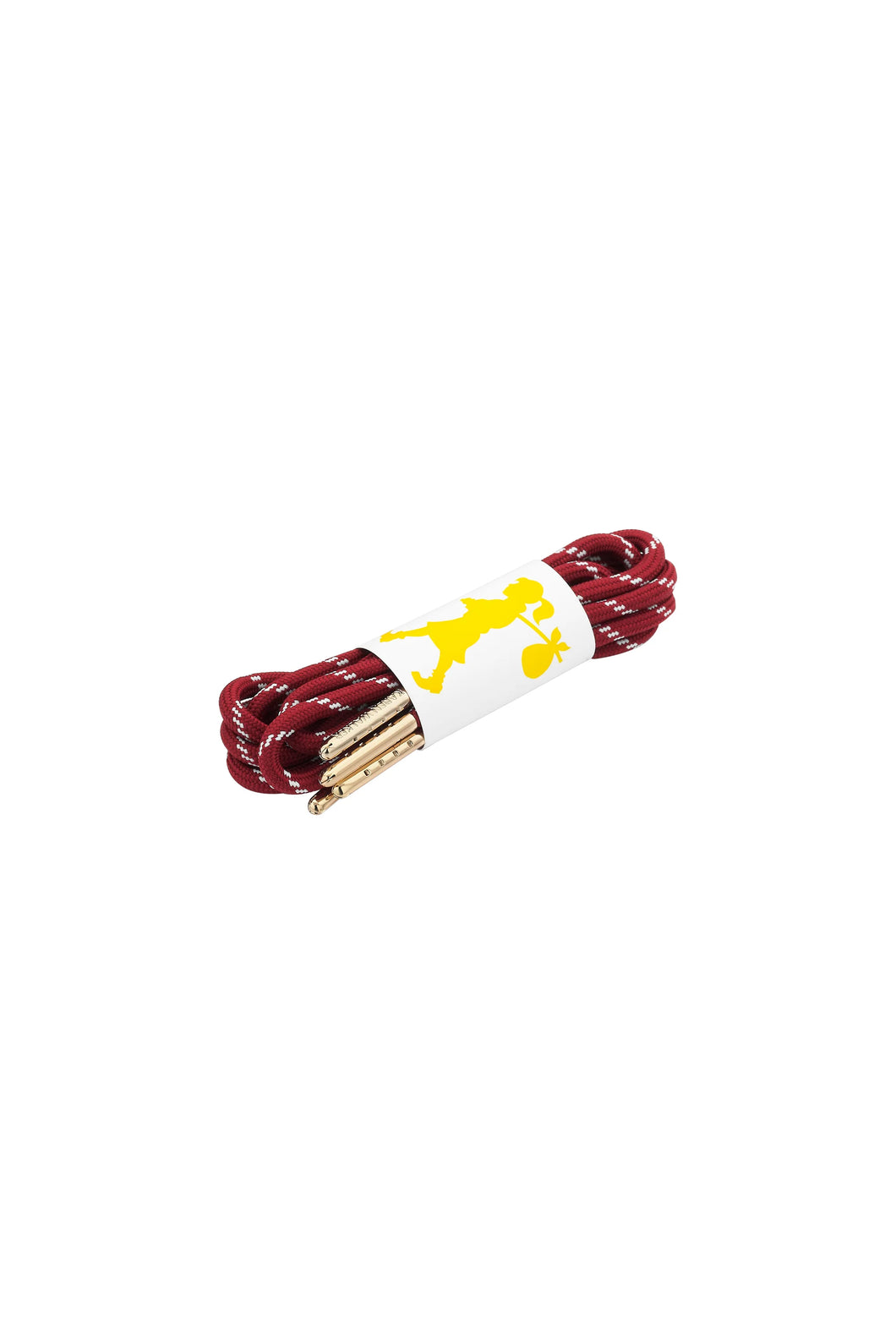 KAREN WALKER ROPE 1/2 SHOELACES PLUM/WHITE