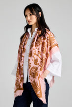 Load image into Gallery viewer, KAREN WALKER ANIMAL KINGDOM MODAL TWILL SCARF PINK
