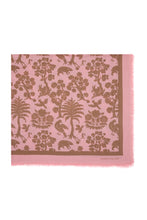 Load image into Gallery viewer, KAREN WALKER ANIMAL KINGDOM MODAL TWILL SCARF PINK
