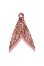Load image into Gallery viewer, KAREN WALKER ANIMAL KINGDOM MODAL TWILL SCARF PINK
