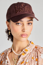 Load image into Gallery viewer, KAREN WALKER GIRL THING CAP CHOCOLATE
