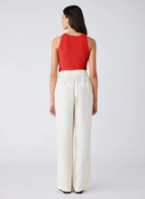 Load image into Gallery viewer, ESMAEE BRONTE LINEN TANK POPPY
