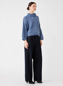 ESMAEE SUMMIT JUMPER DENIM BLUE