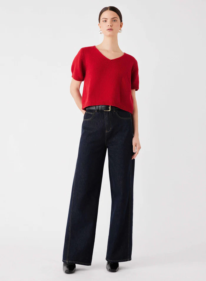 ESAMEE APEX SWEATER RED