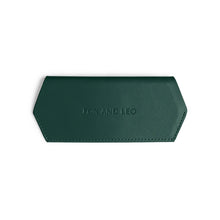 Load image into Gallery viewer, FOX &amp; LEO GLASSES CASE FOREST GREEN
