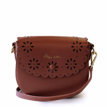 Load image into Gallery viewer, KATHRYN WILSON BONNIE BAG WALNUT CALF
