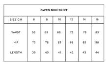 Load image into Gallery viewer, TUESDAY GWEN MINI SKIRT SALT

