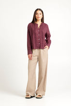 Load image into Gallery viewer, TUESDAY ACADEMY TOP SOFT MERLOT
