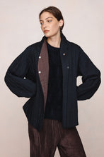 Load image into Gallery viewer, MARLE AGNES JACKET BLACK/TAPENADE
