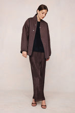 Load image into Gallery viewer, MARLE AGNES JACKET BLACK/TAPENADE
