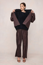 Load image into Gallery viewer, MARLE AGNES JACKET BLACK/TAPENADE
