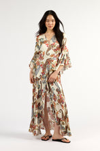 Load image into Gallery viewer, TUESDAY ALICE WRAP DRESS CLOUD FLORAL
