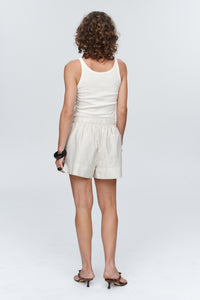MARLE ALISA SHORT GREY STRIPE