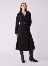 Load image into Gallery viewer, ESMAEE AVENUE TRENCHCOAT BLACK
