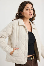 Load image into Gallery viewer, AMONG THE BRAVE ABSOLUTE PUTTY COLLARED QUILTED JACKET
