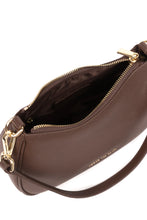 Load image into Gallery viewer, COMING TOMORROW | AMONG THE BRAVE ADORE DARK CHOCOLATE  LEATHER DOUBLE STRAP SMALL SHOULDERL BAG
