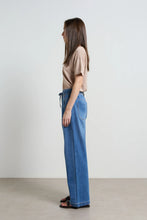Load image into Gallery viewer, DRICOPER ALORA RODEO BLUE LOOSE PANTS
