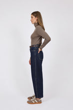 Load image into Gallery viewer, MARLOW THE CURVE BARREL JEAN MIDNIGHT WASH
