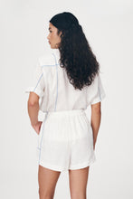 Load image into Gallery viewer, ROWIE ARIES LINEN SHORTS BONE
