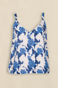 ZOE KRATZMANN MEMO TOP AZURE BOUQUET