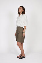 Load image into Gallery viewer, MARLOW AXIS LONGLINE SHORT OLIVE
