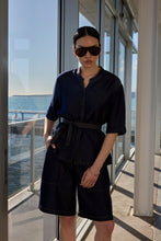 Load image into Gallery viewer, MARLOW AXIS LONGLINE SHORT INDIGO
