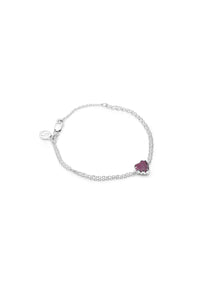 STOLEN GIRLFRIENDS CLUB LOVE CLAW BRACELET SILVER MOODSTONE